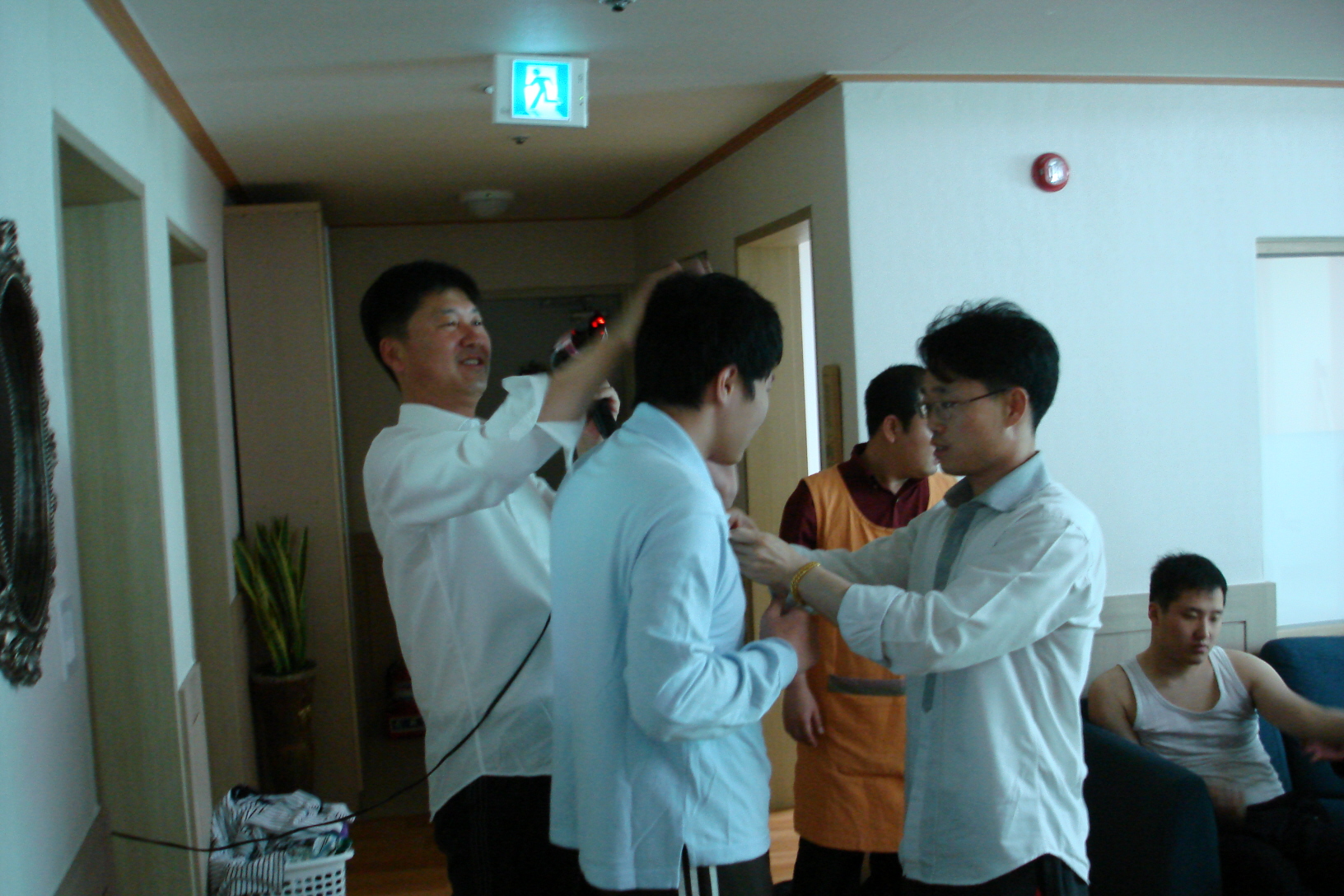 동울산지점, 장애우 목욕봉사 시행